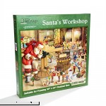 Heritage Puzzle Presents Santa's Workshop 1000 Pieces 30 x 24 Finished Size  B0778Q31FP